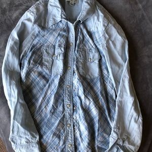 Lucky Brand Chambray Button Down